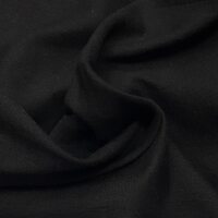 Ткань батист черного цвета бст-005