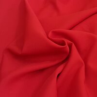 Красная льняная ткань из Италии л-001