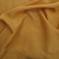 Штапель однотонный горчичный што-023