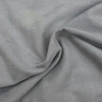 Утепленная замша серого цвета зф-002